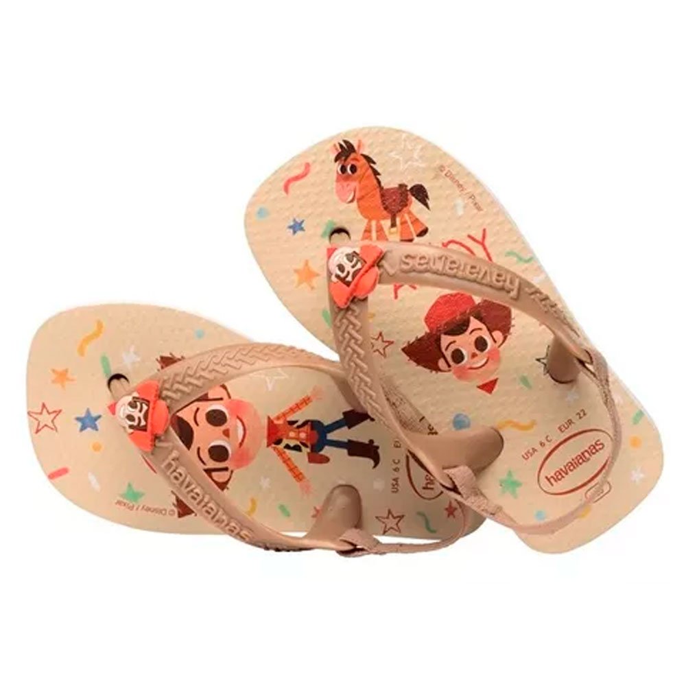Chinelo Havaianas Baby Disney Classics (19) - Branco 0001 Com 12 pares