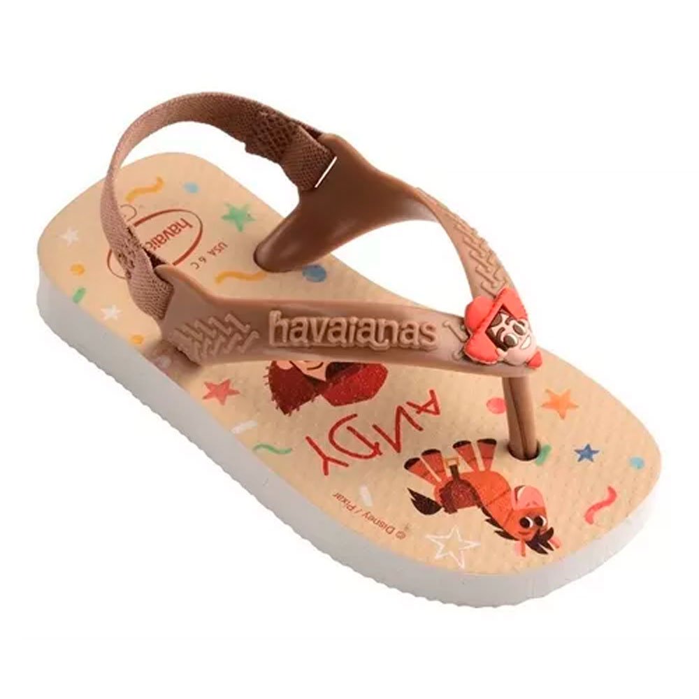 Chinelo Havaianas Baby Disney Classics (19) - Branco 0001 Com 12 pares
