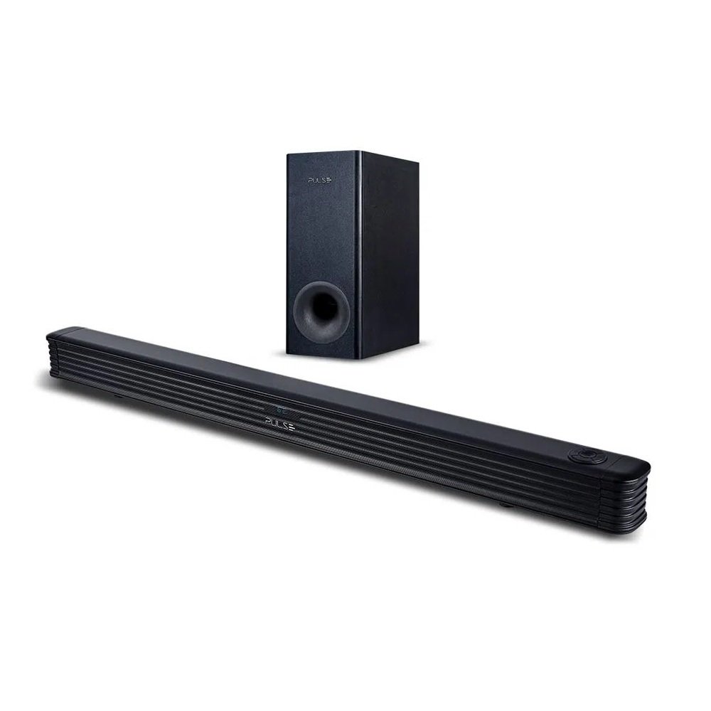 Caixa Pulse Soundbar + Subwoofer Sem Fio 300w, Bluetooth, Aux, Hdmi(Arc), Optico, Usb, Sp604, Pulse