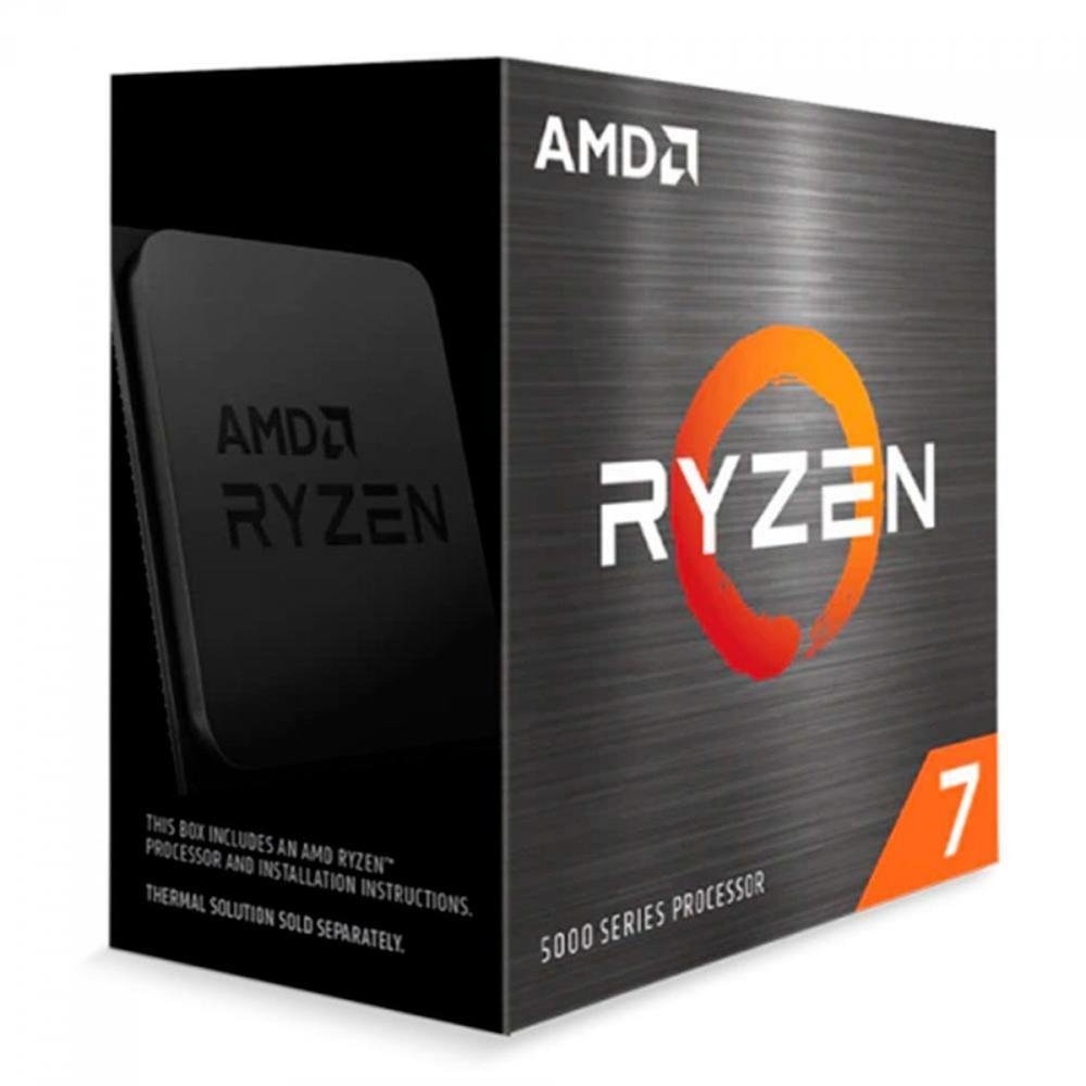 Processador AMD Ryzen 7 5700, 3.7GHz (4.6GHz Turbo), 8-Core 16-Threads, Cache 20MB, AM4