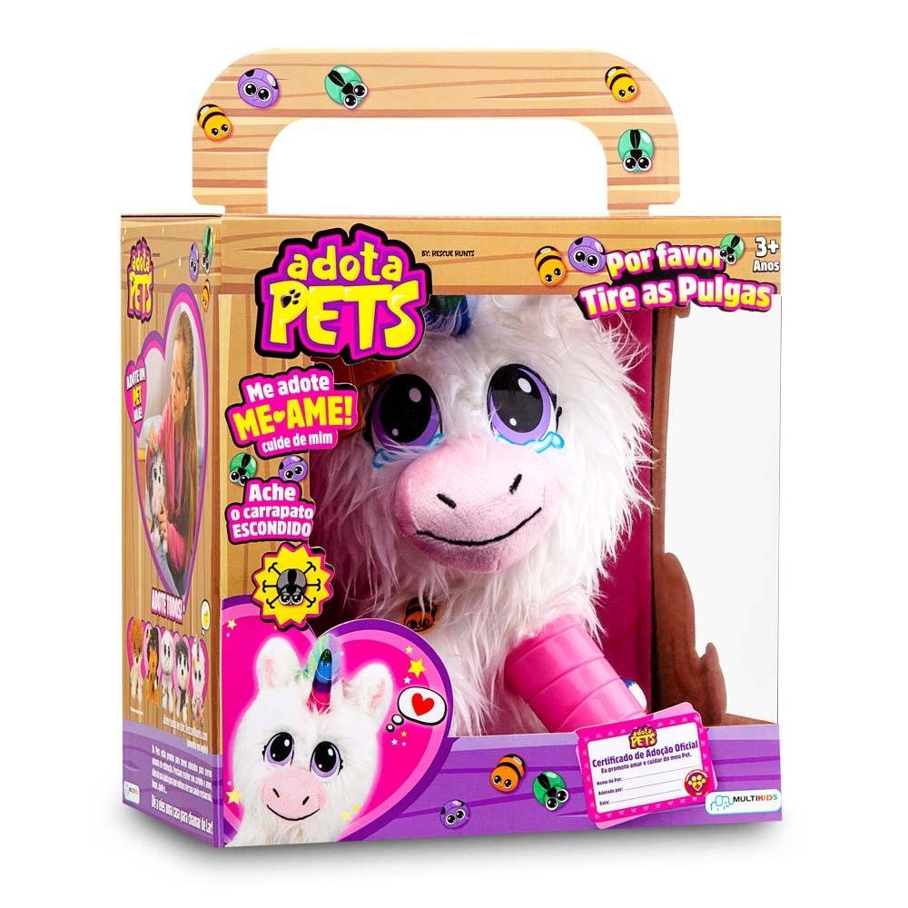 Pelucia Adota Pets Dreamy com Acessorios Indicado para +3 Anos Multikids - BR1065