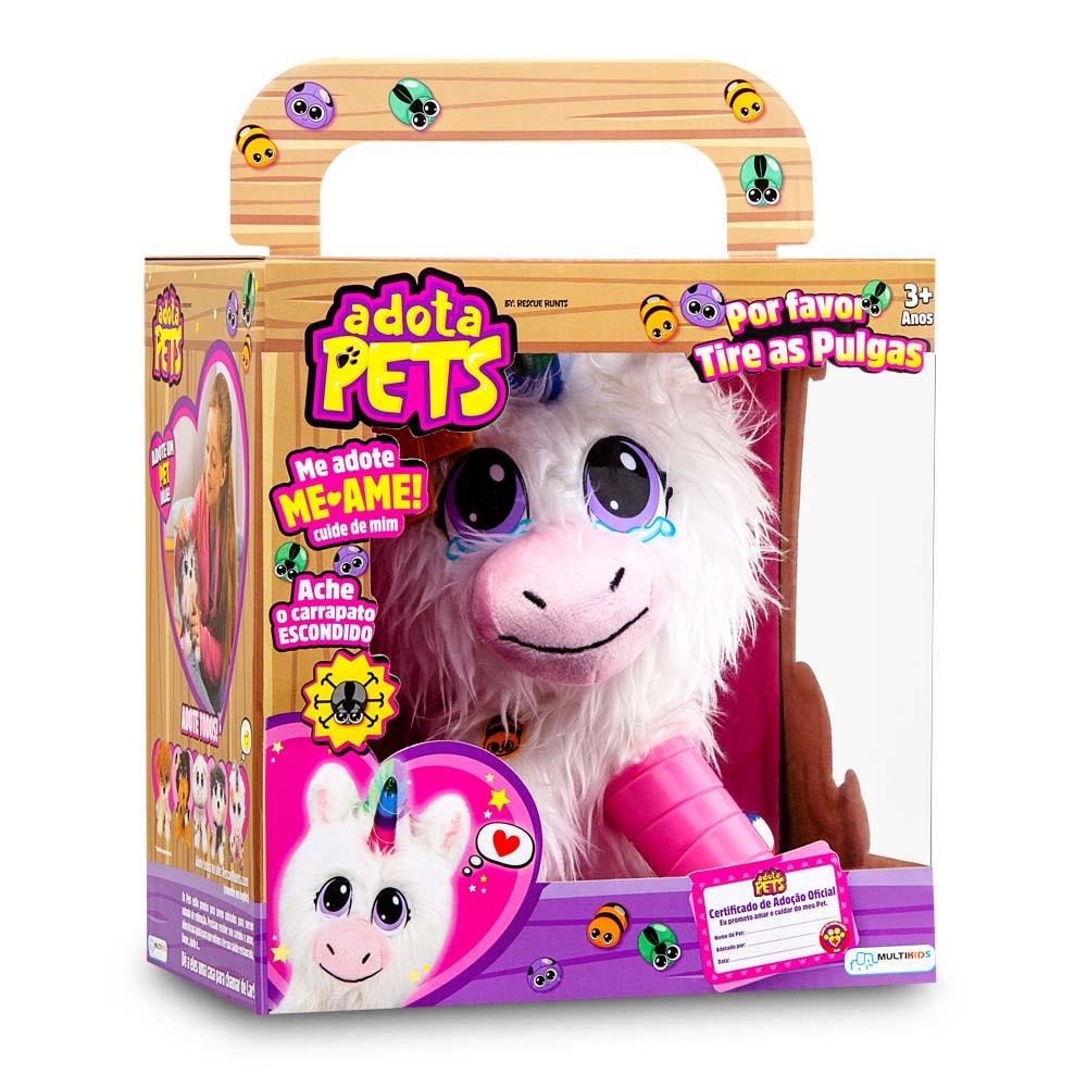 Pelucia Adota Pets Dreamy com Acessorios Indicado para +3 Anos Multikids - BR1065