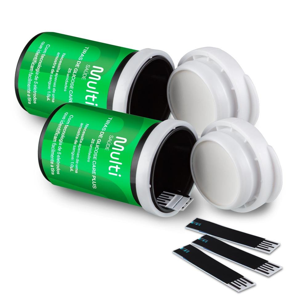 Tiras Reagentes Mult Glicocheck 50Un Hc489