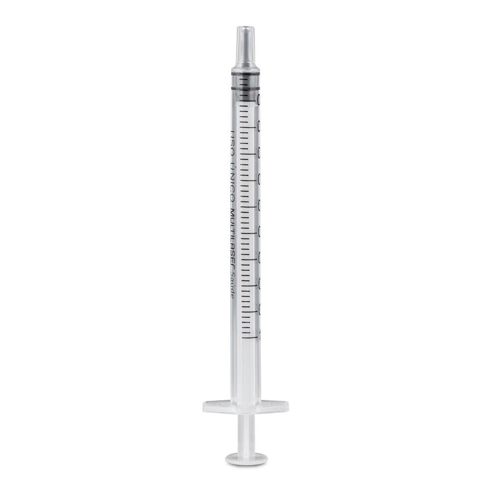 Seringa Luer Slip 1ml Sem Agulha Caixa com 100 Unidades Multi Saude - HC442