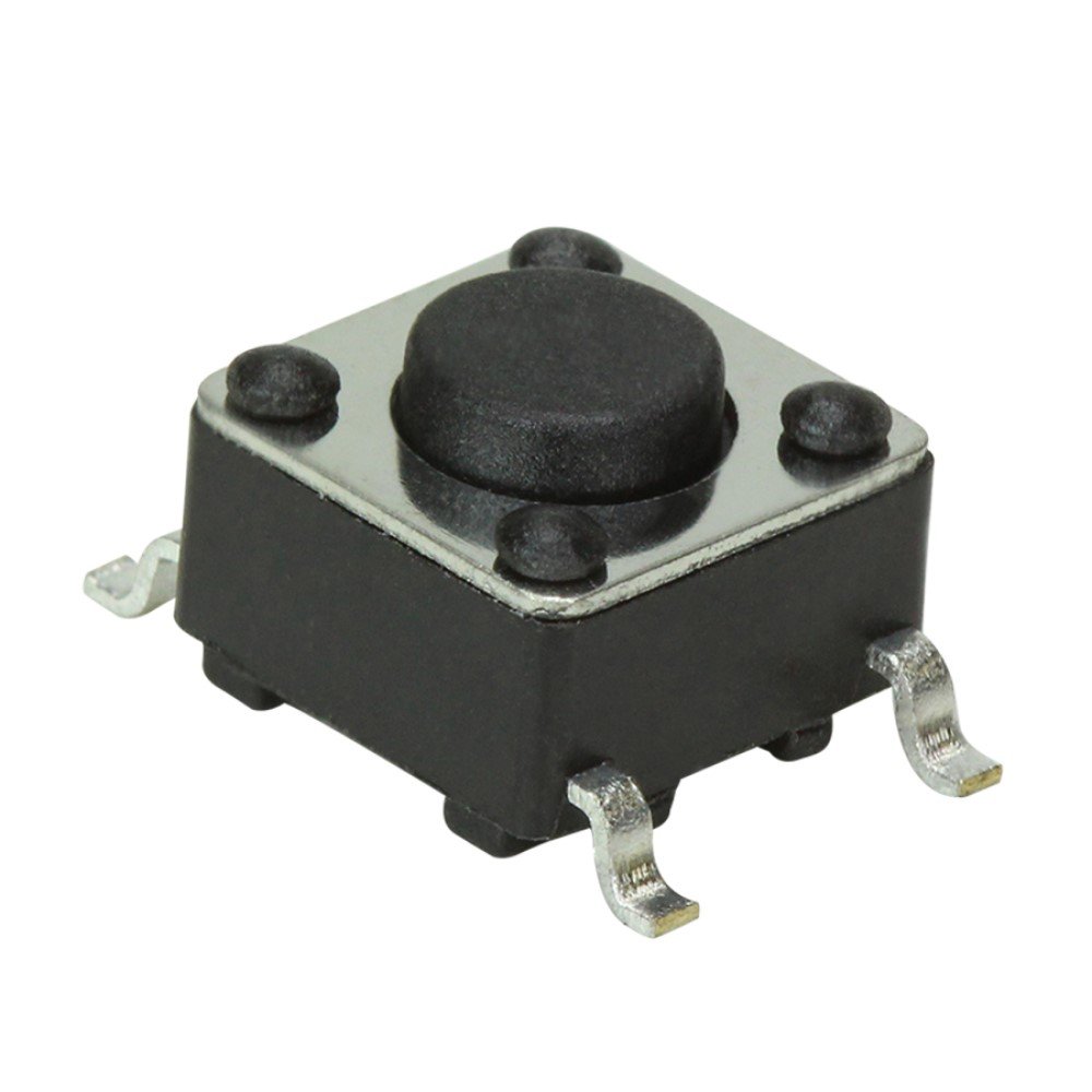 Chave Tact SMD - 6 X 6 X 4,3Mm - 0089-2 - 180 Graus - 10 Unidades - ChipSCE