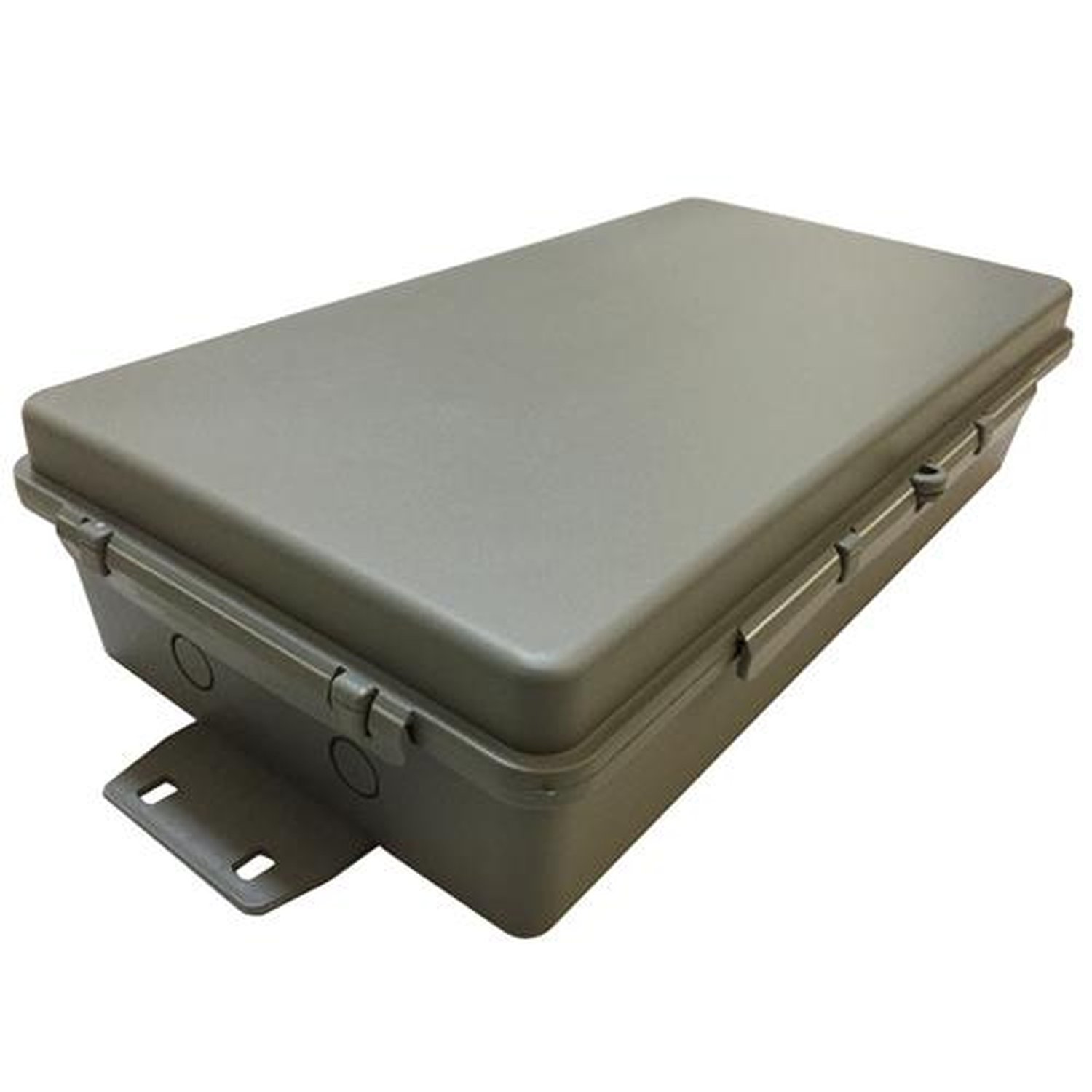 Caixa Hermética Cinza 32x17x8 Instalação Externa Poste