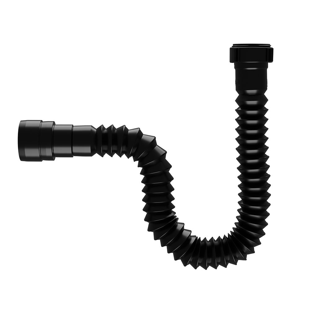 Sifão Astra Extensível Universal DN38/40/48/50 Preto SSUR3