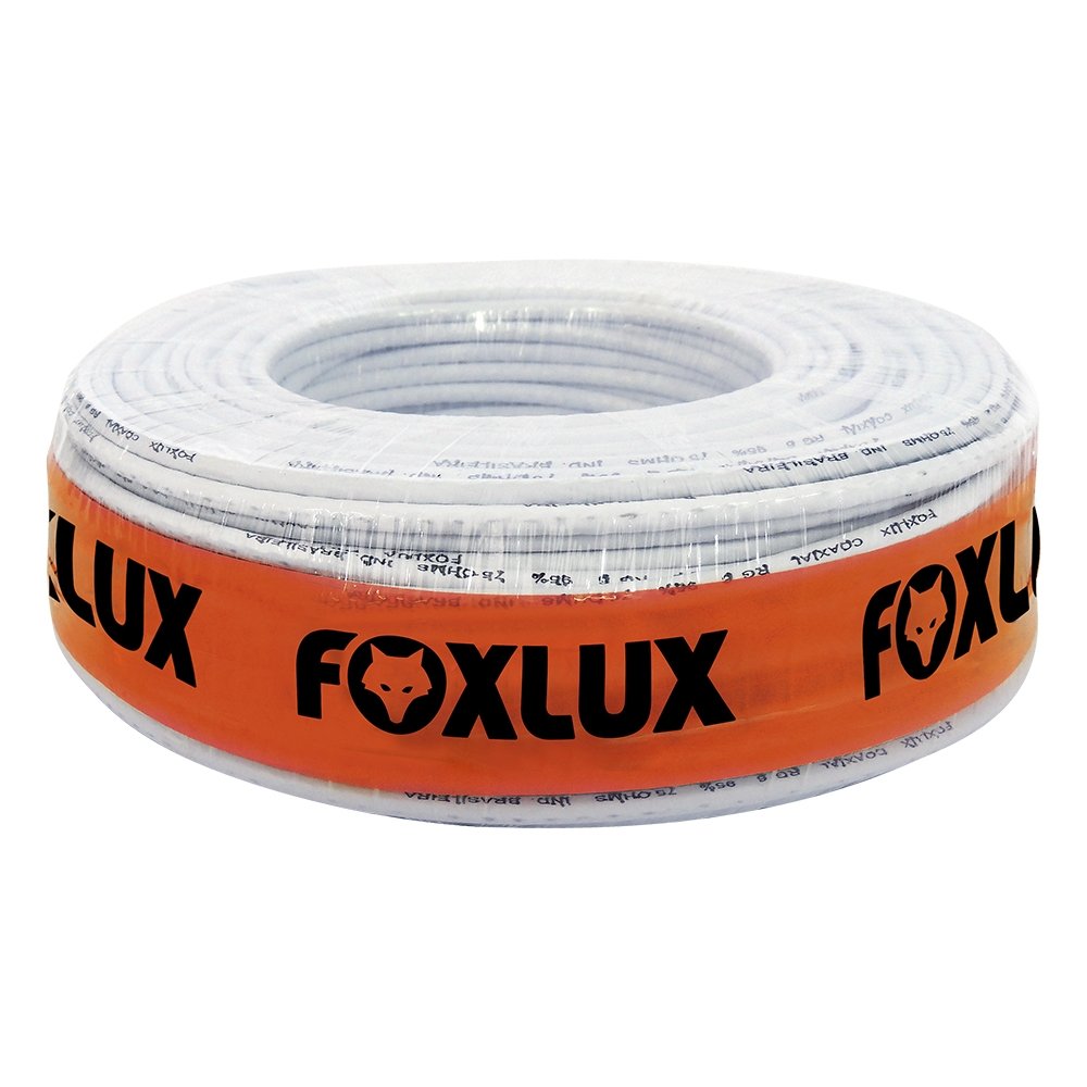 Cabo Coaxial RG 59 67% 80 M Foxlux