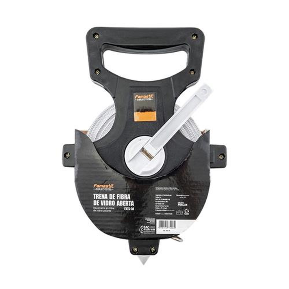 Trena de Fibra de Vidro 50M x 13mm Aberta T5-50