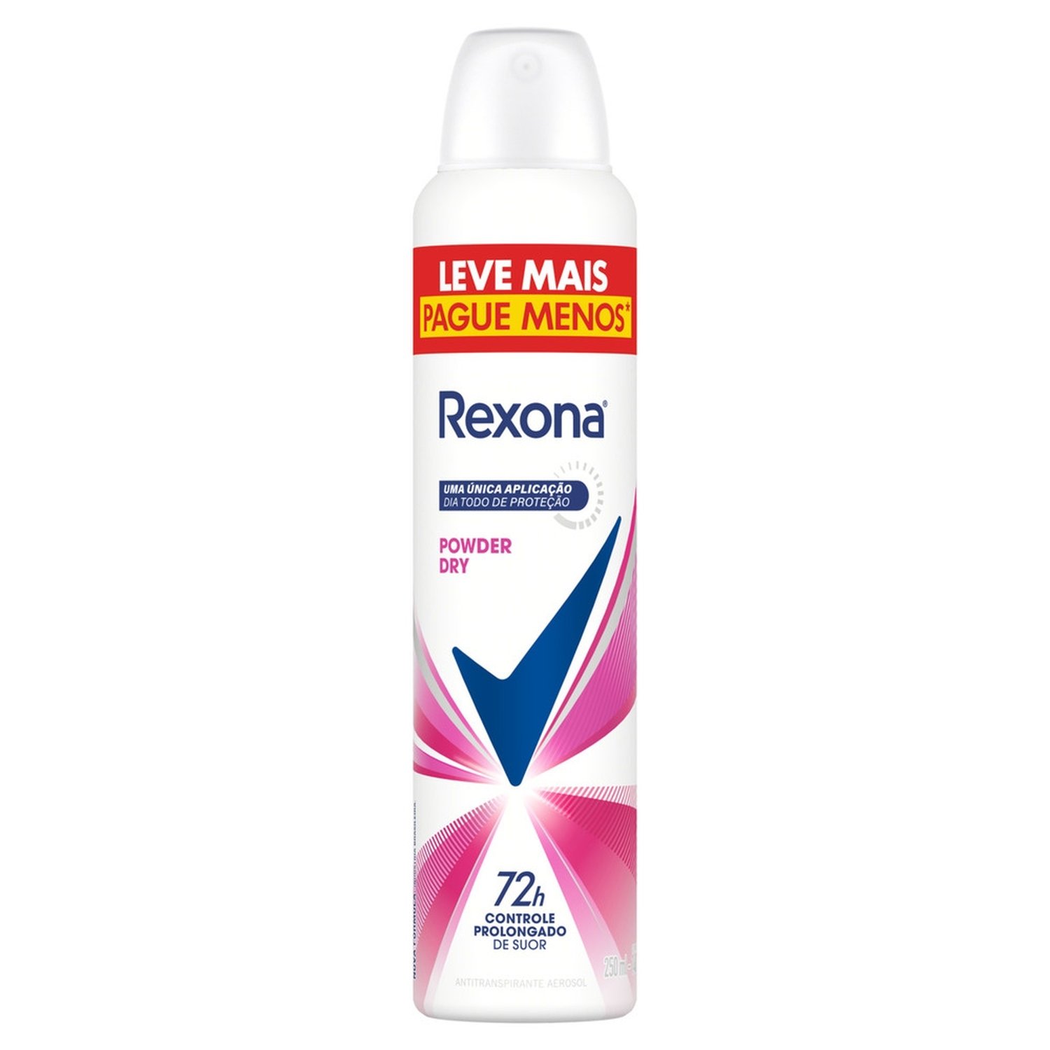 DESODORANTE REXONA AEROSOL WOMEN POWDER DRY 250ML