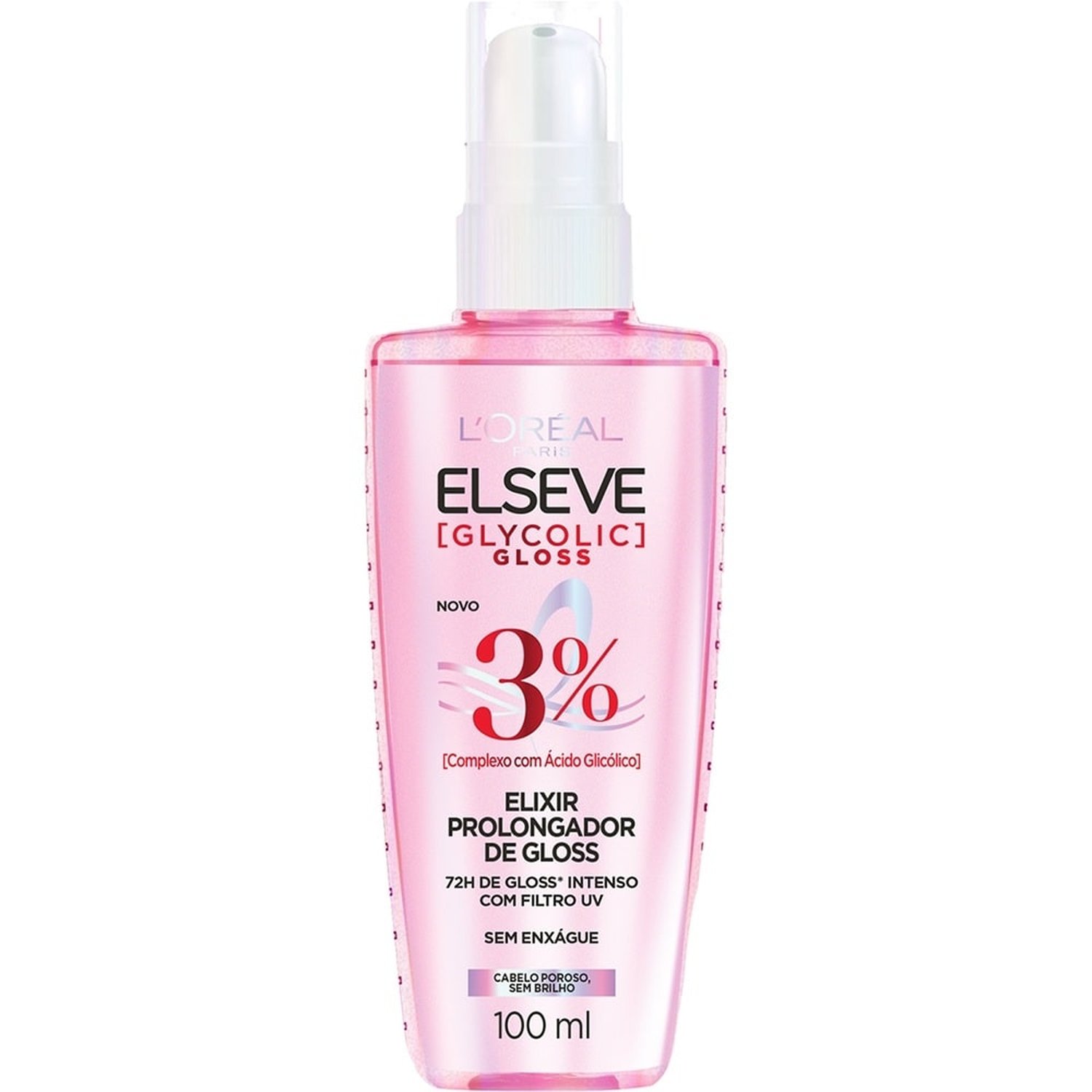 Sérum Elseve Glycolic Gloss 100ml
