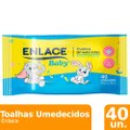 Toalhas Umedecidas Enlace - Pacote com 40 Toalhas