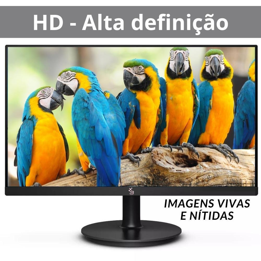 Monitor 15.6 Polegadas Led Hd HDMI VGA Vesa Ajuste De Inclinação M156whd