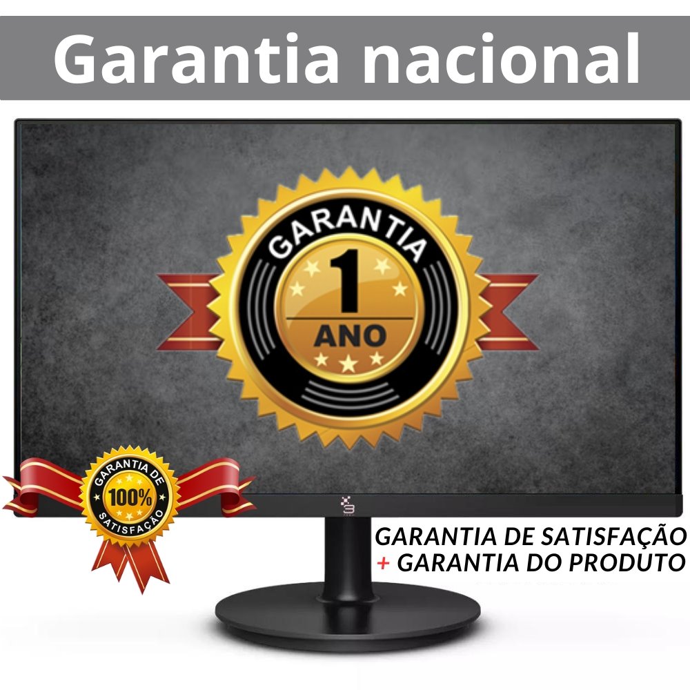 Monitor 21.5" Led, Widescreen, 75Hz, 2Ms, Fullhd+ 1920X1080, Hdmi, Vga, Vesa, Ajuste De Inclinação - 3Green M215whd