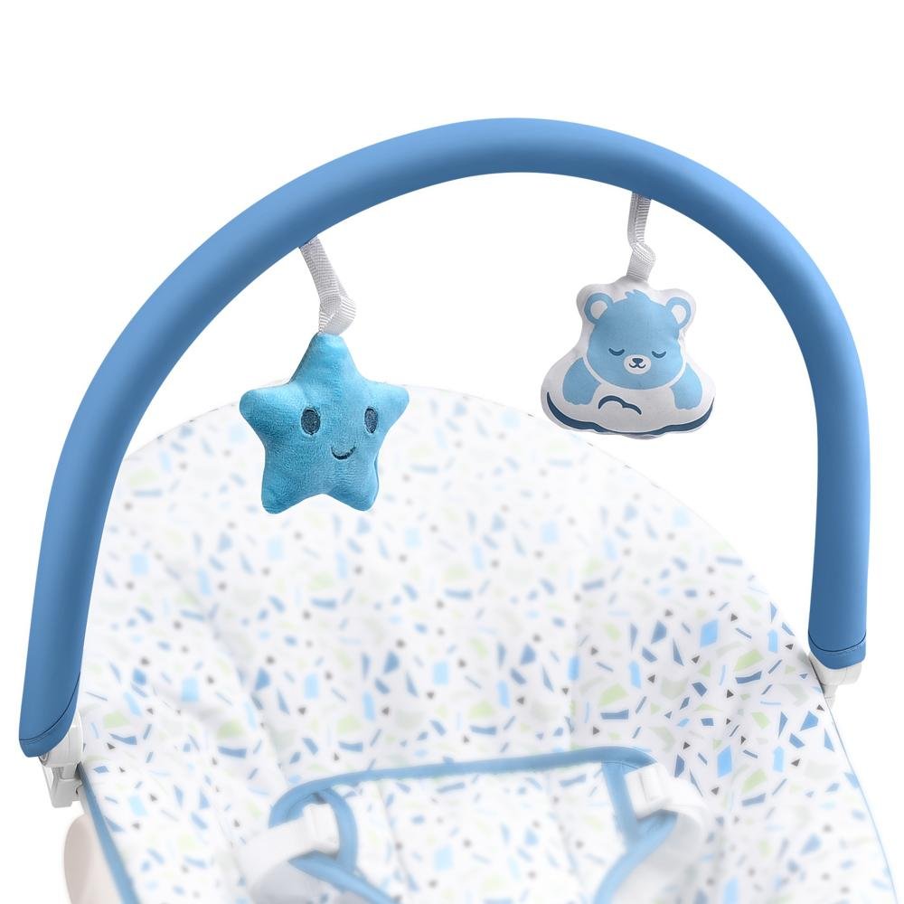 Cadeira de Descanso Nap Time 0-11kgs Azul Multikids Baby - BB218