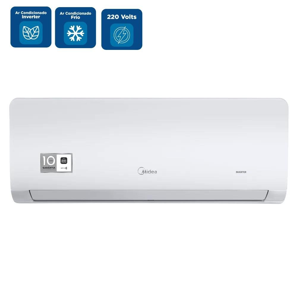 Ar Condicionado Split Hi Wall Inverter Springer Midea Xtreme Save Connect 9000 BTU/h Frio 42AGVCI09M5 - 220 Volts