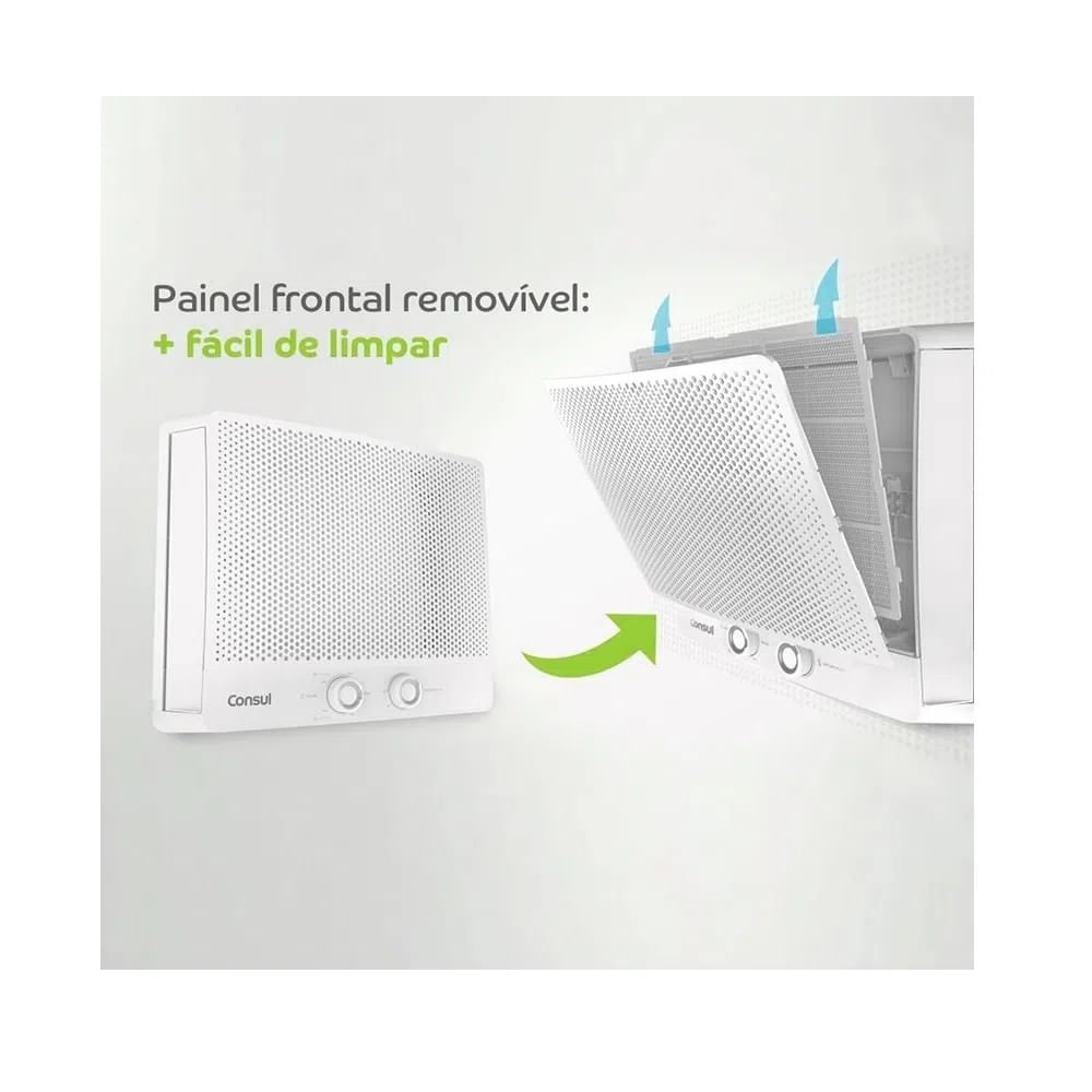 Ar Condicionado Janela Consul 7500 BTU/h Quente e Frio Mecânico CCS07FBBNA ¿ 220 Volts