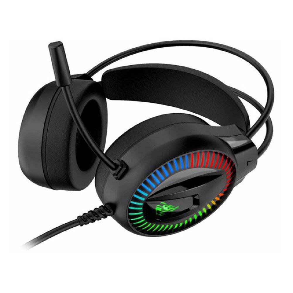 Headset Gamer Ar89 Surround 7.1 Conexão Via Usb Led