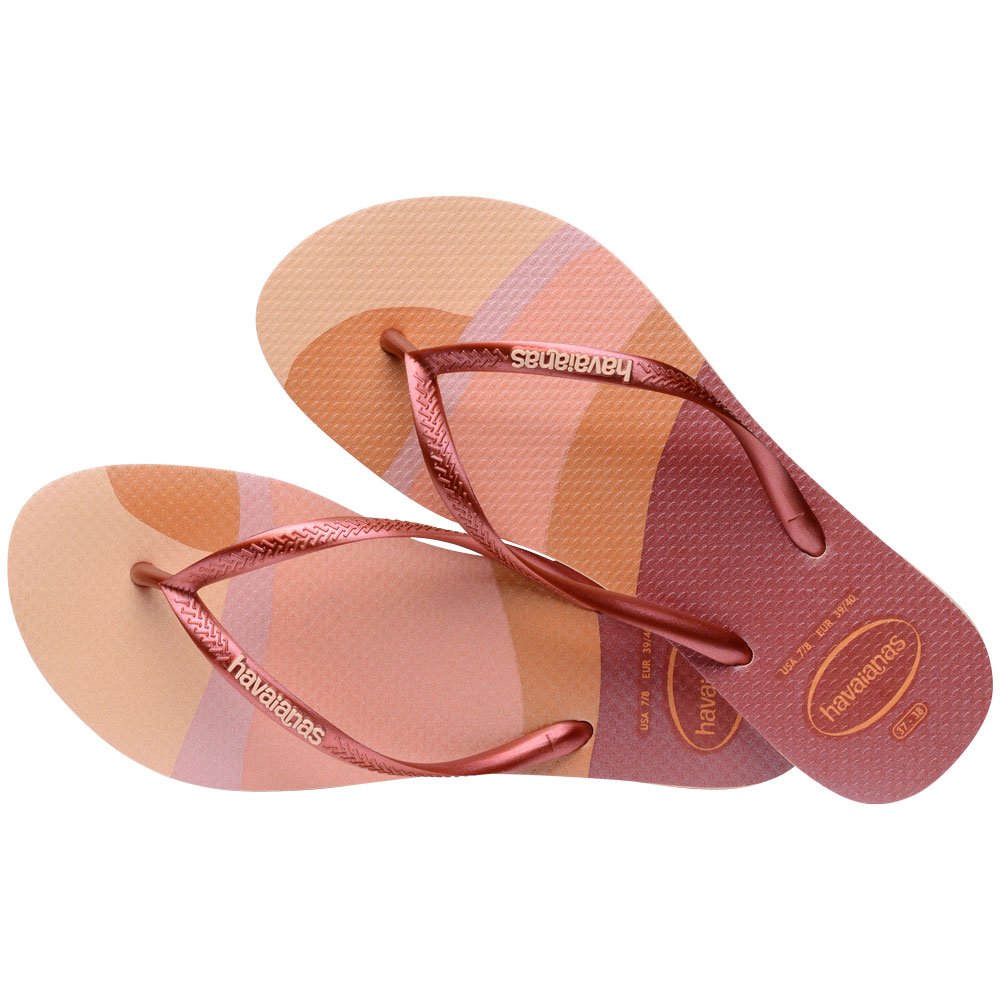 Chinelo Havaianas Slim Palette Glow (33-40) - Rosa Ballet 0076 Com 12 pares