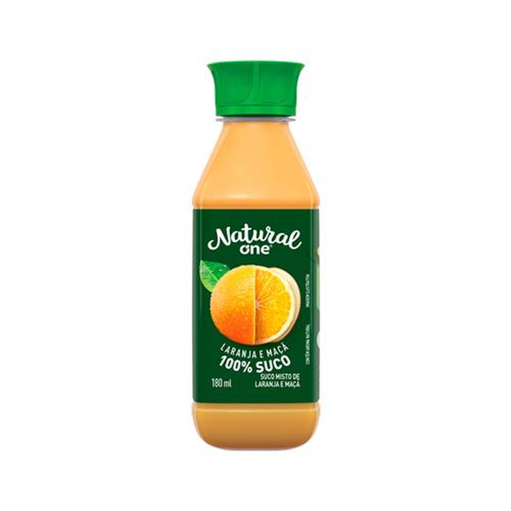 Suco Misto Natural One Laranja E Maçã 180ml