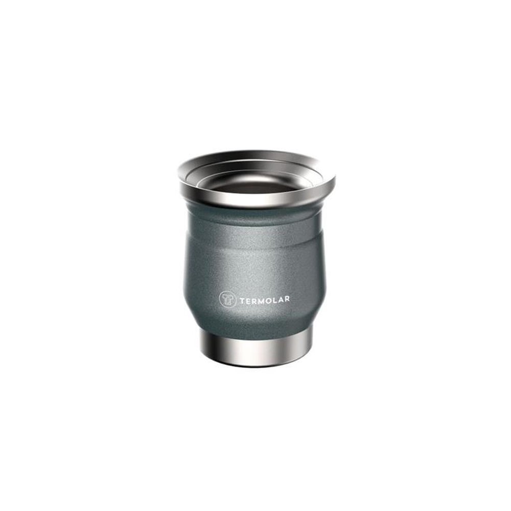 Cuia Termica Tupi 250mL Inox Chumbo Termolar