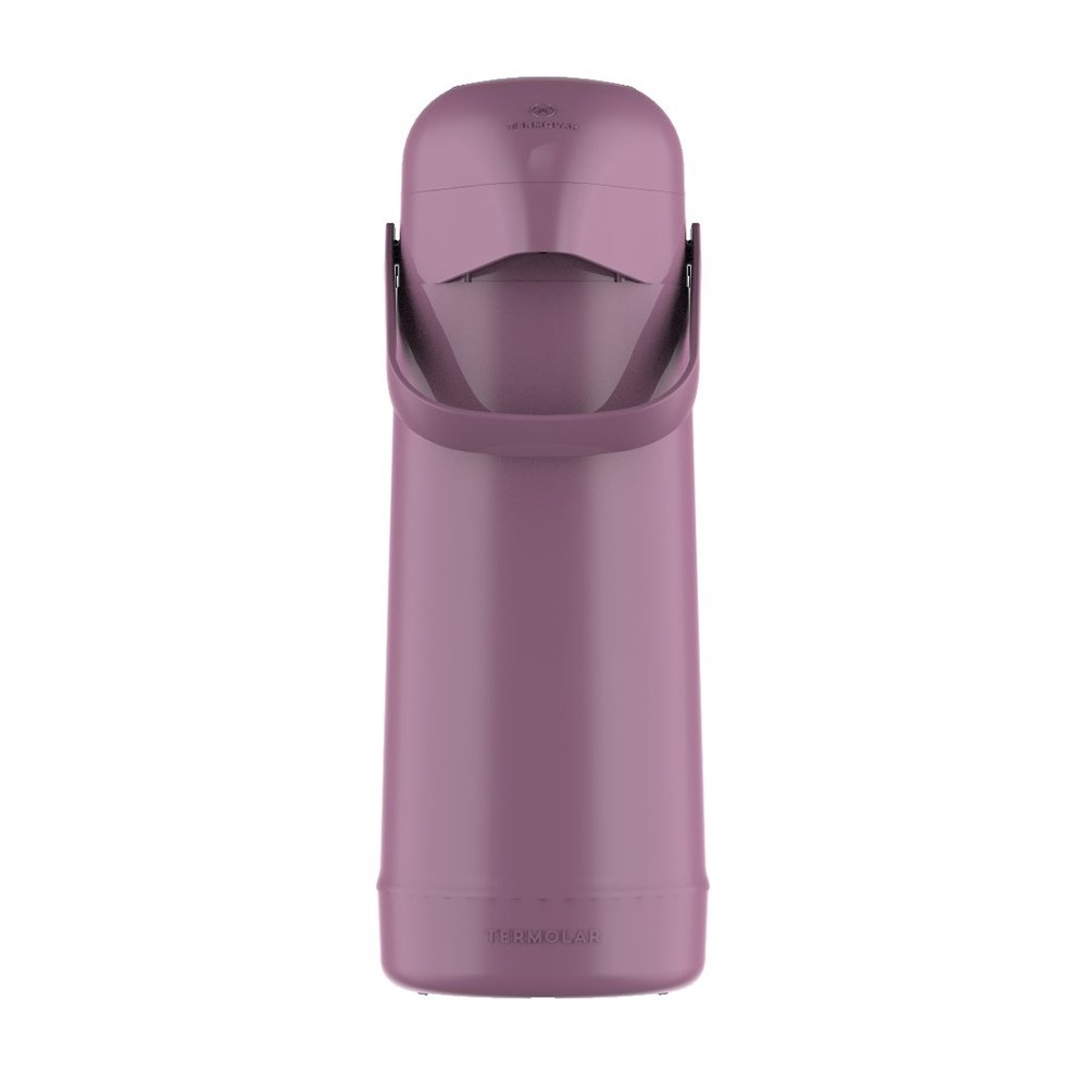 Garrafa Termolar Magic Pump Pressão 8700 Lilás Lisa 1 Litro