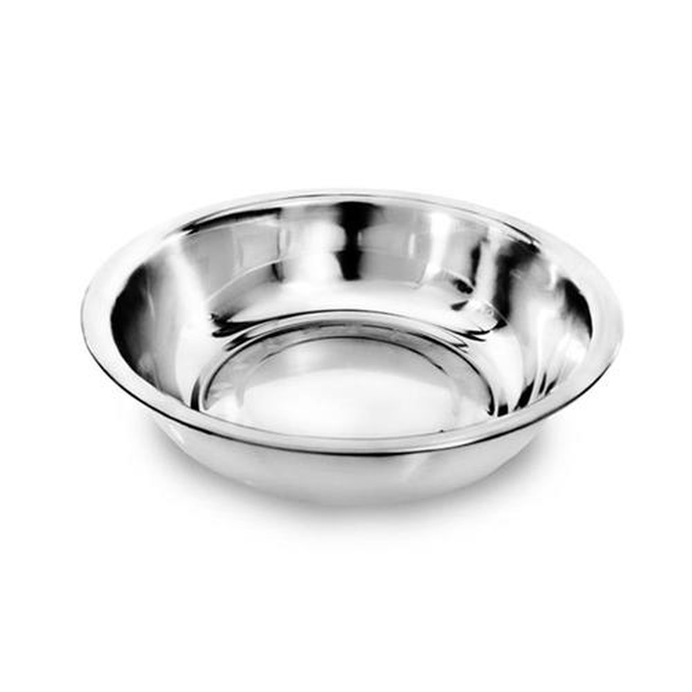 Bacia Redonda Funda 42cm Inox Em Casa Tem