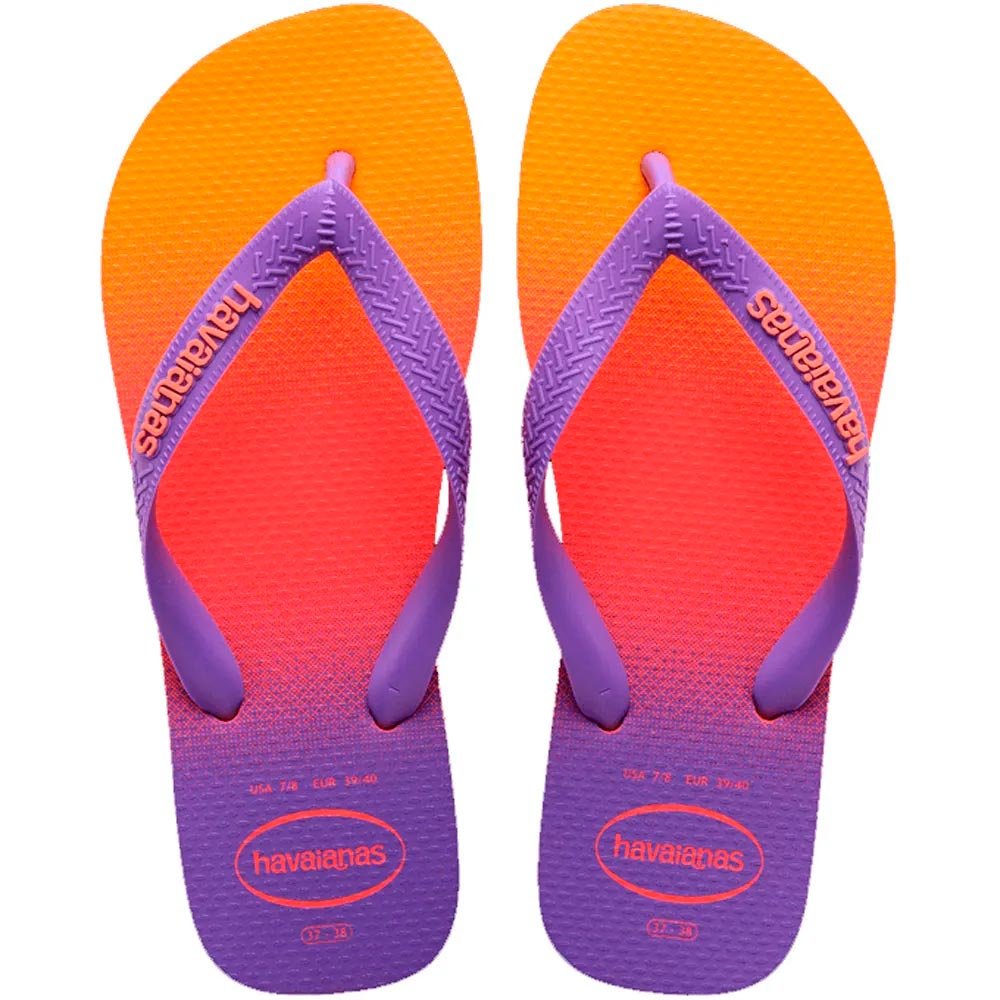 Chinelo Havaianas Top Fashion (33-40) - CoralNew 6024 Com 12 pares