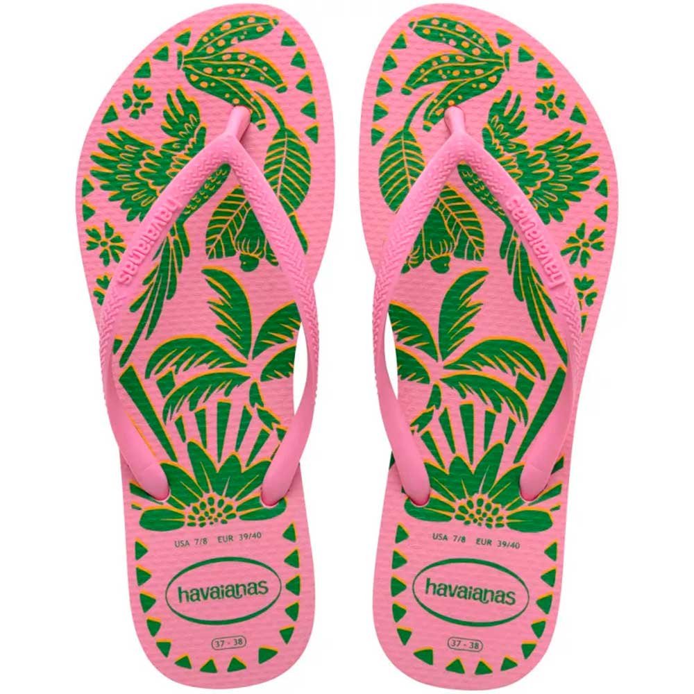 Havaianas Slim Tucano 1749 Pink Lemonade 33-40 com 12 Pares