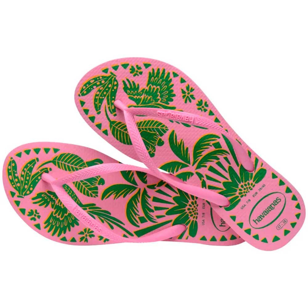 Havaianas Slim Tucano 1749 Pink Lemonade 33-40 com 12 Pares