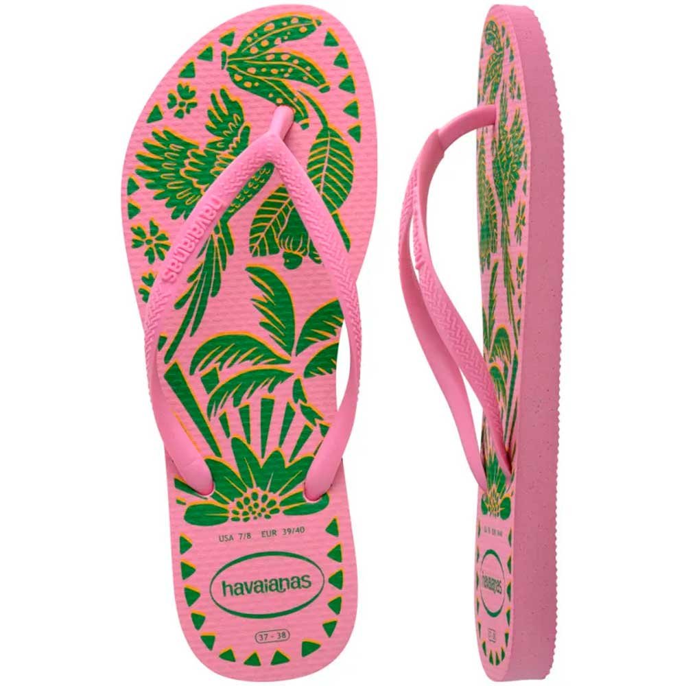 Havaianas Slim Tucano 1749 Pink Lemonade 33-40 com 12 Pares