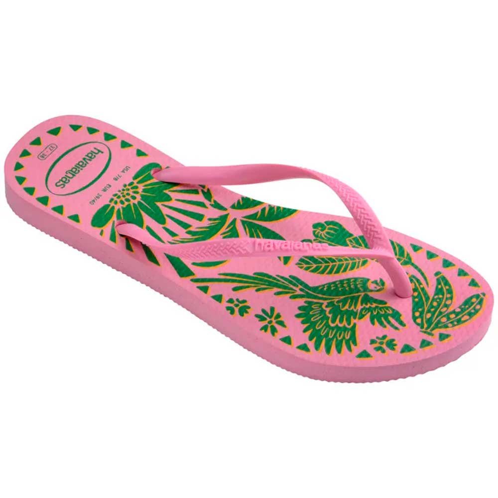 Havaianas Slim Tucano 1749 Pink Lemonade 33-40 com 12 Pares