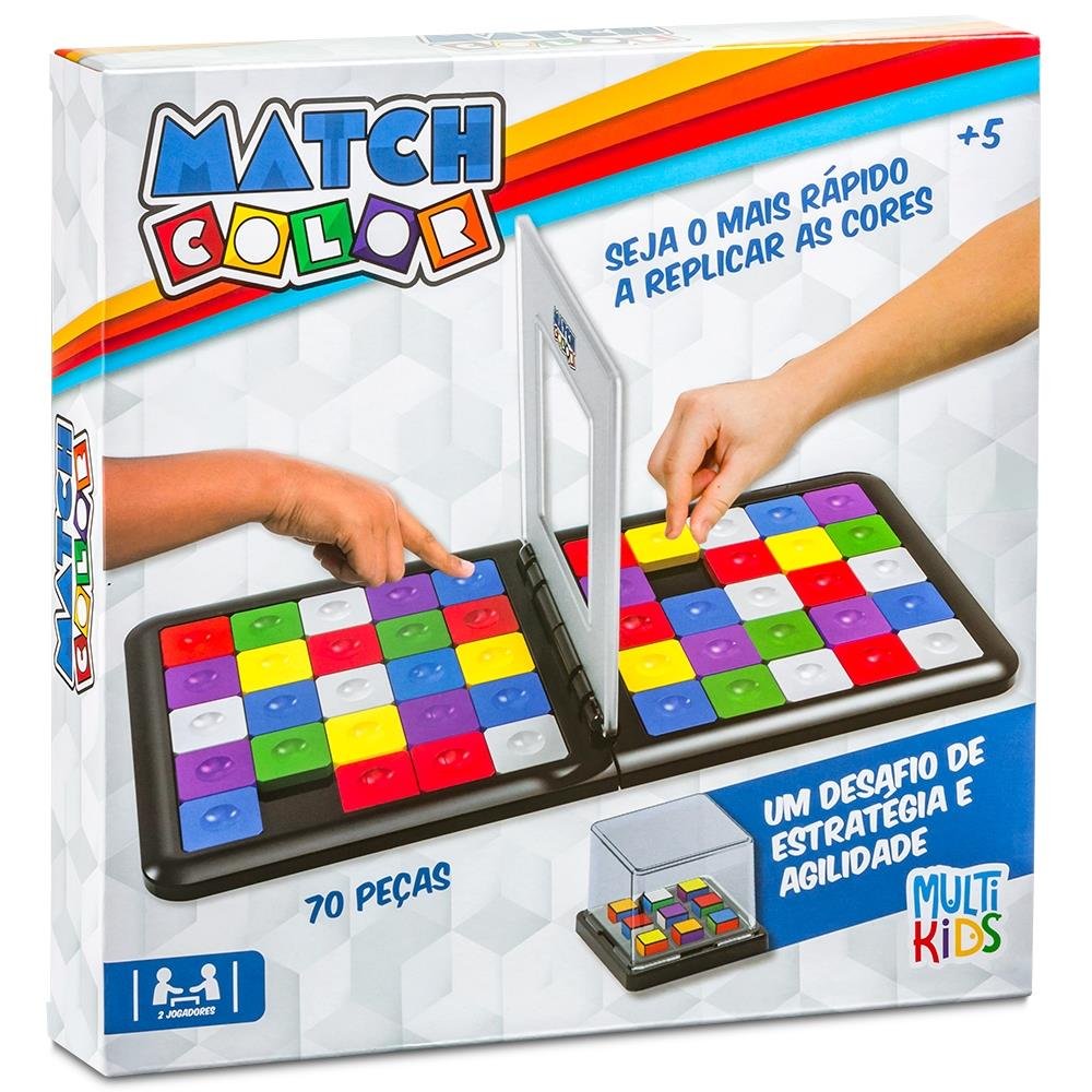 Jogo Match Color Multikids - BR1677