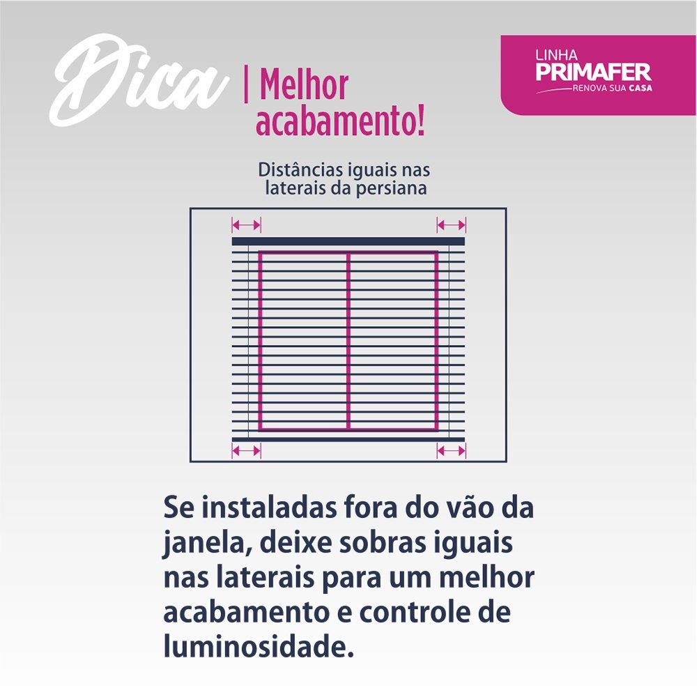 Persiana Pvc Horizontal Atlas Primafer 120x130cm Cinza