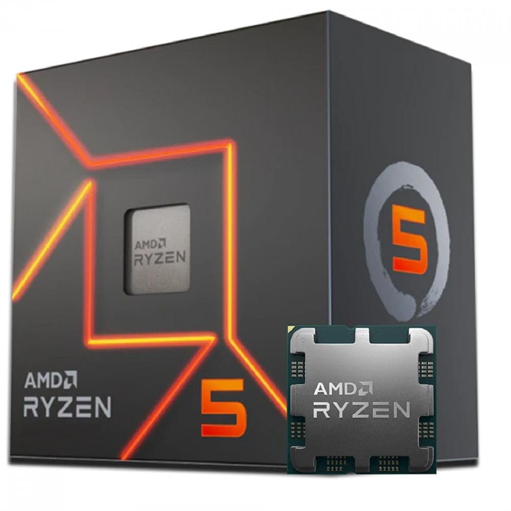 Processador AMD Ryzen 5 8500G, 3.5GHz (5.0GHz Turbo), 6-Core 12-Threads, Cache 22MB, AM5