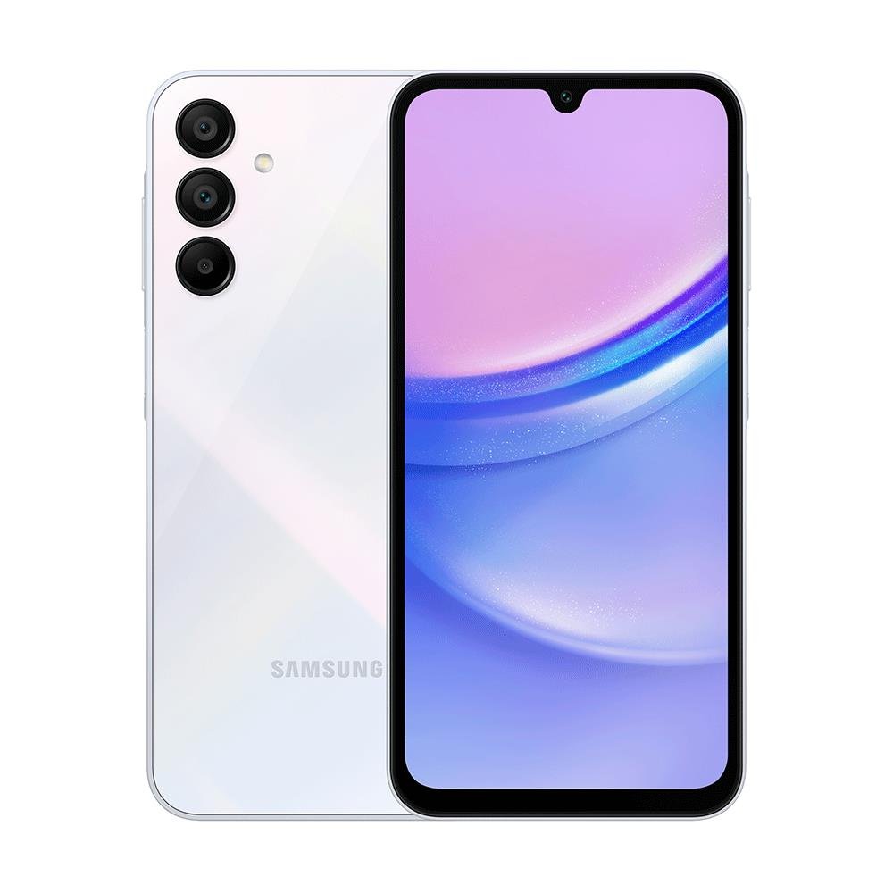 Smartphone Samsung Galaxy A15 4G 128GB 4GB ram Octa-Core MediaTek Câmera Tripla + Selfie 13MP Tela 6.5 Dual Chip-Azul Claro