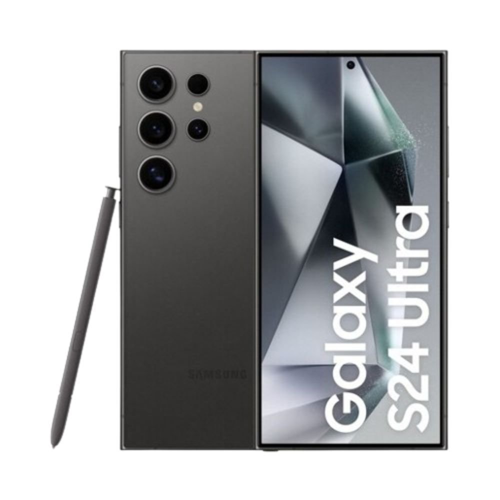 Smartphone Samsung Galaxy S24 Ultra 512GB 12GB RAM Galaxy AI Câmera Quádrupla Traseira de até 200MP Selfie 12MP Tela Infinita Titânio Preto