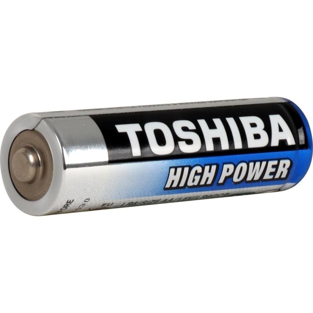 Pilha Alcalina AA 1,5V LR6GCP Toshiba - Cartela com 2 unidades
