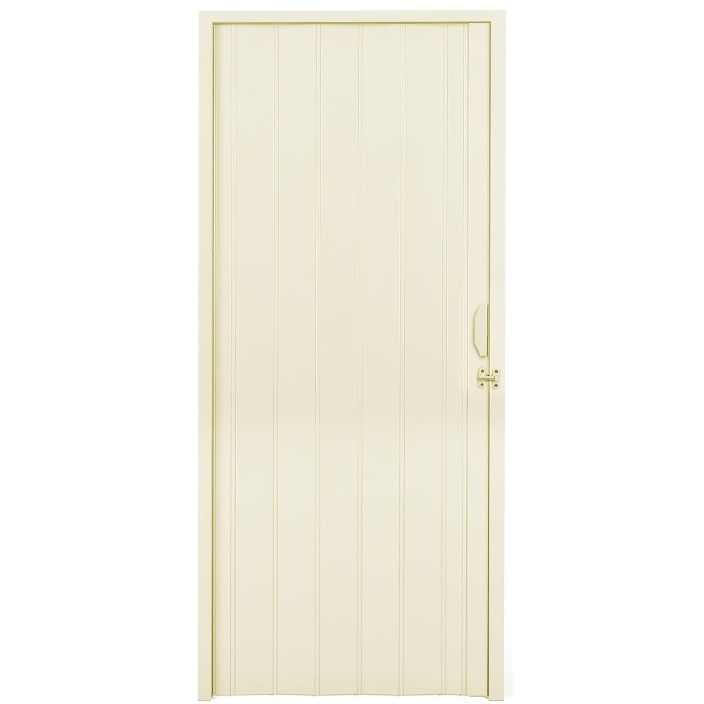 Porta Sanfonada PVC Plastilit 0,90x2,10m Bege