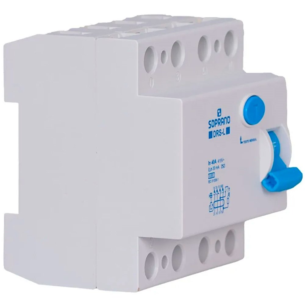 Dr Diferencial Residual Soprano DRSL 4P 40A