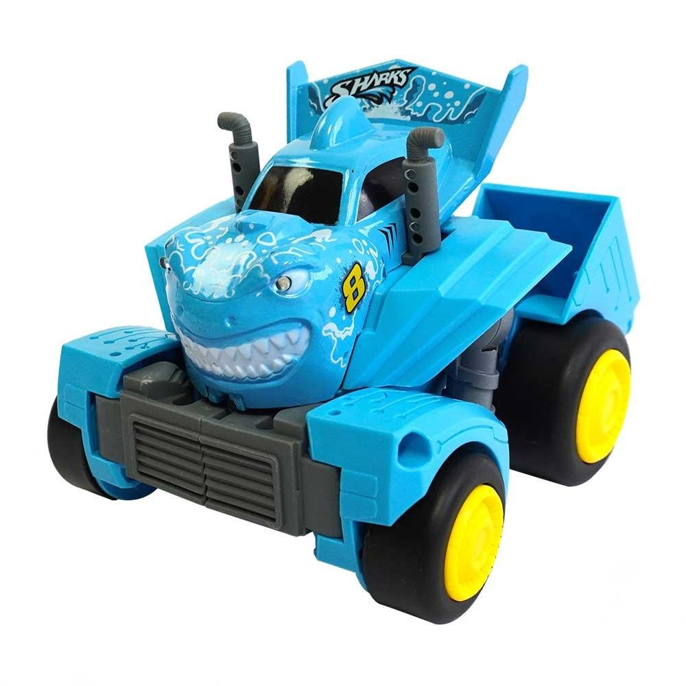 Carrinho Transformavel Megaformers Metal Shark Multikids - BR2044