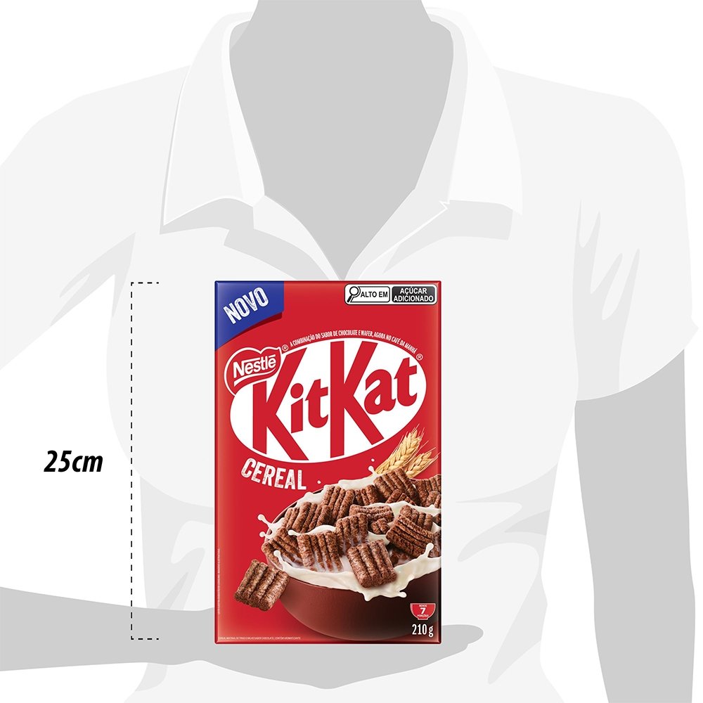 Cereal Nestlé Matinal Kit Kat 210g