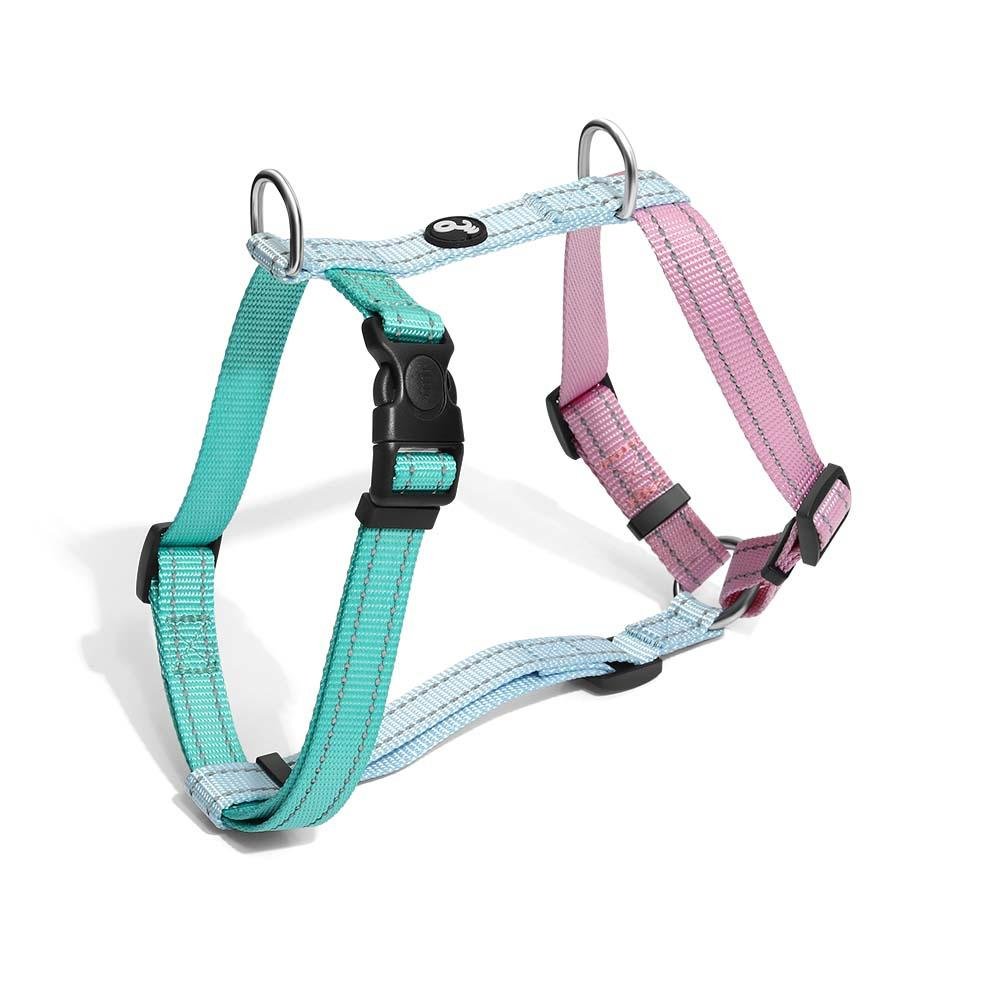 Peitoral H Verde e Rosa Tamanho PP Mimo - PP275