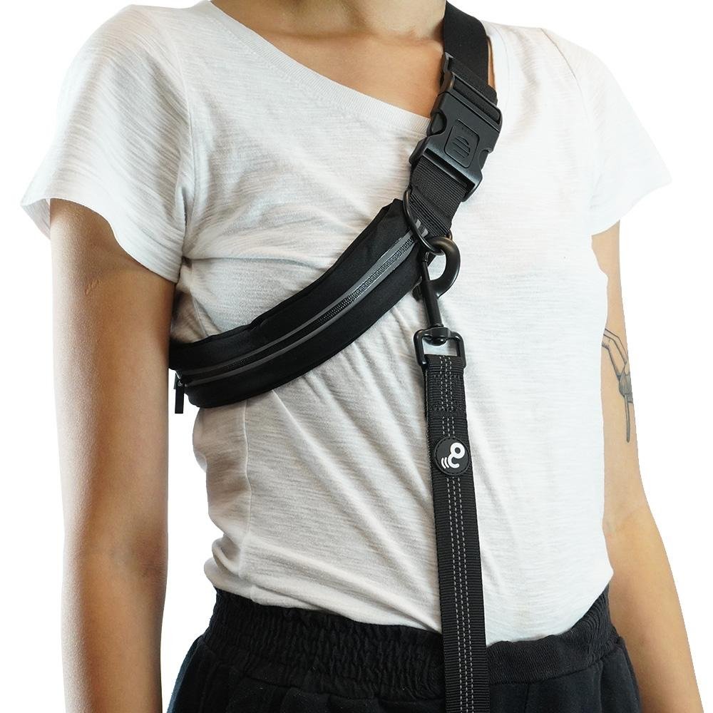 Kit Guia Hands Free e Peitoral Cross Harness Tamanho PP Mimo - PP301A