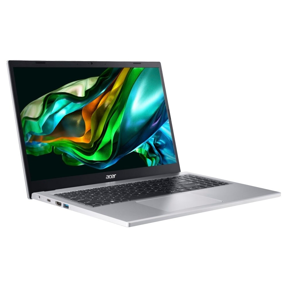 Notebook Acer Aspire 3 A315 | Tela 15.6", Intel Core i3-N305, 512GB SSD, 8GB RAM, Windows 11, Prata