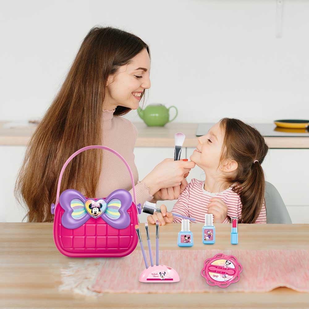 Maleta Maquiadora Minnie Disney com Acessorios Multikids - BR1984