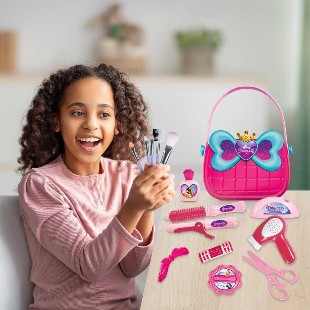 Maleta Salão de Beleza Super Box Princesas Disney com Acessorios Multikids - BR1987