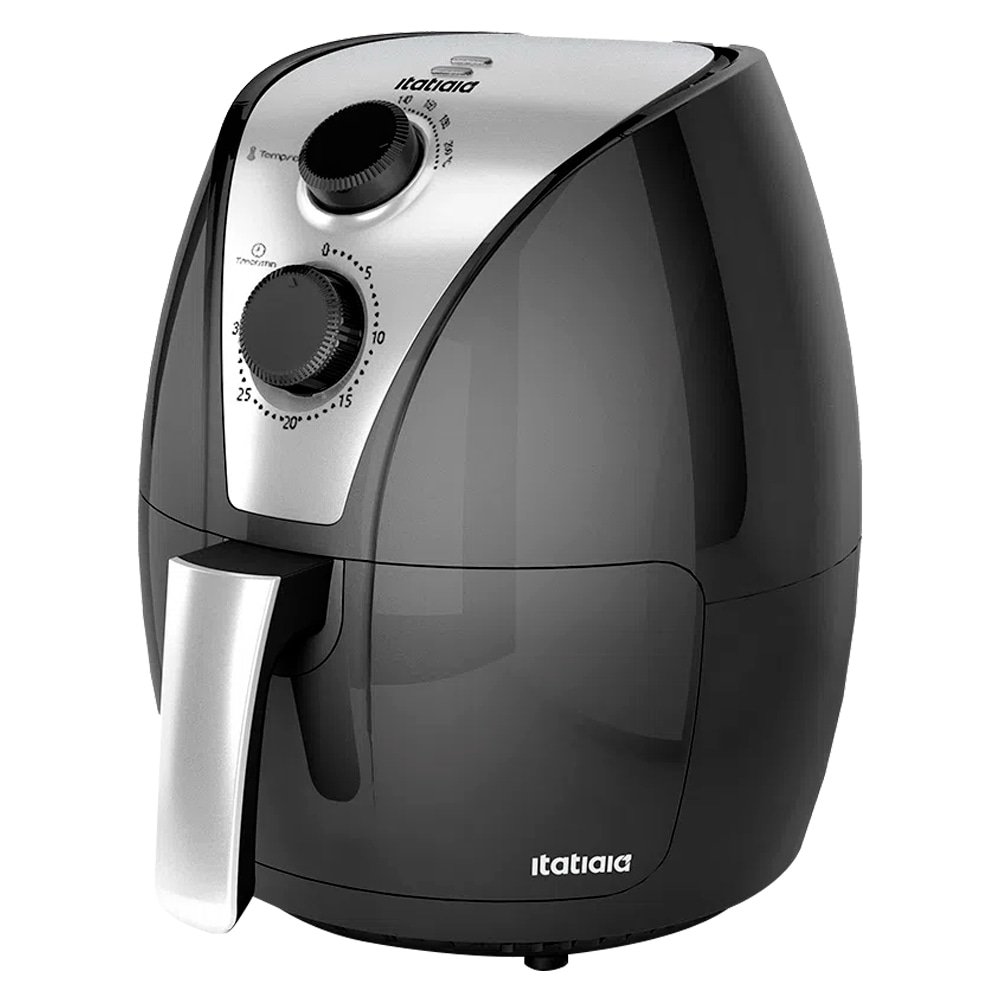 Fritadeira Air Fryer  Itatiaia AFESS - 3,5 Litros, Temporizador, Preto, 110V