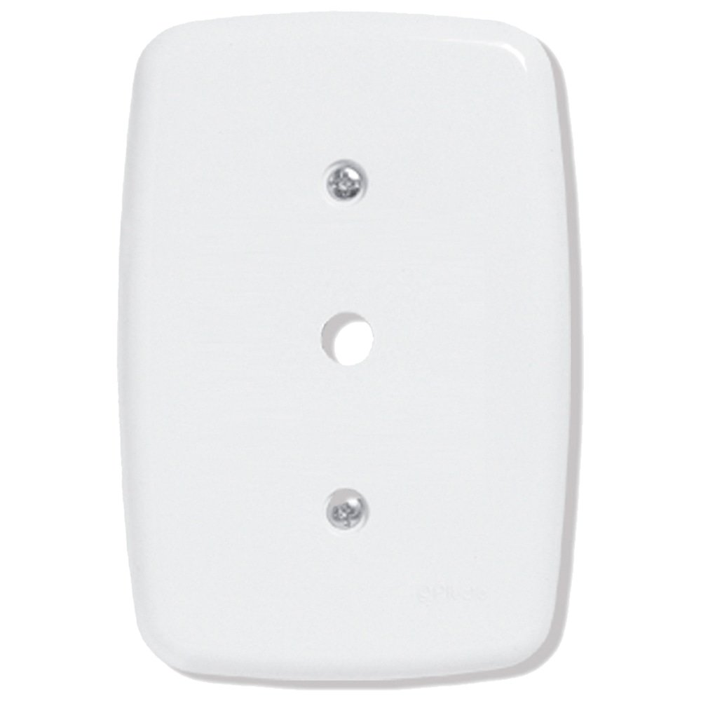 Placa Ideale Pluzie Com Saída De Fio 4x2 Branca