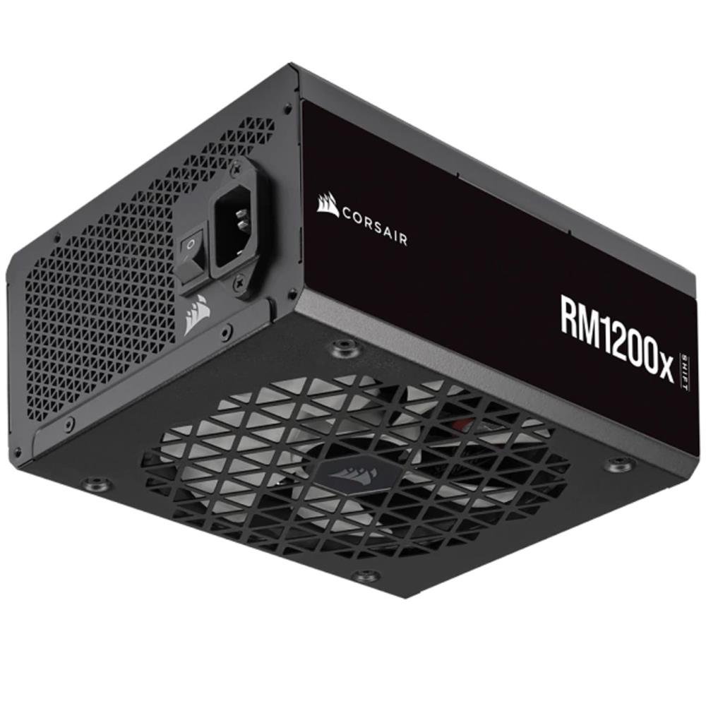 Fonte Corsair RM1200x, 1200w, 80 Plus Gold, Full Modular, Preto